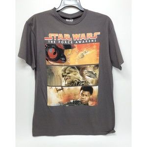 Star Wars The Force Awakens Movie T-Shirt Men's Size Large New With Tags